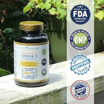 モデーア オメガ３  2本セット Amazon.com: Omega 3 Burpless Max Strength Fish Oil